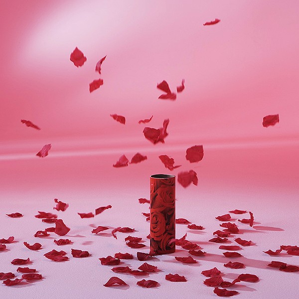 Tischfeuerwerk Rosen