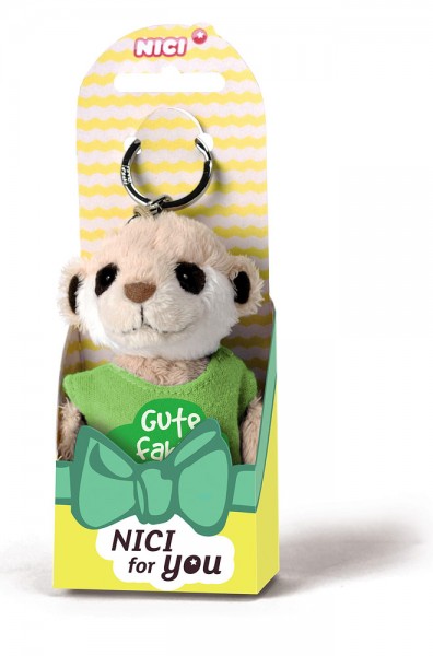 Anhänger Plüsch-Erdmännchen Gute Fahrt von NICI